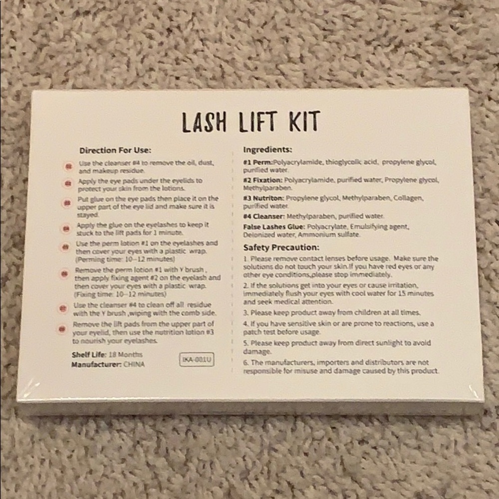 Lash Lift Kit - Picture 2 of 5